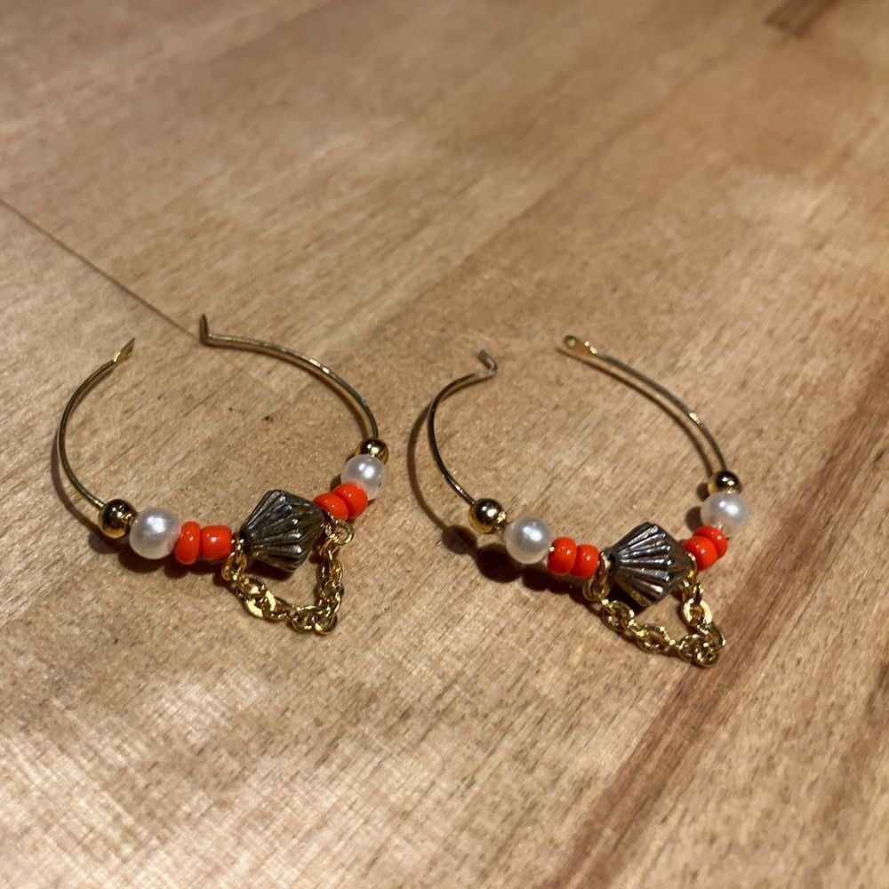 Lot of five pairs of earrings, individual photos included - Picture 2 of 5